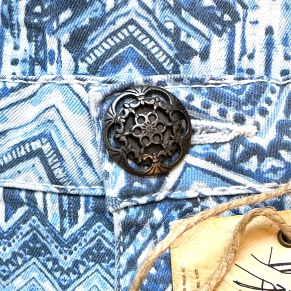 Desigual high rise skinny Exotic jeans - Picture 8 of 14